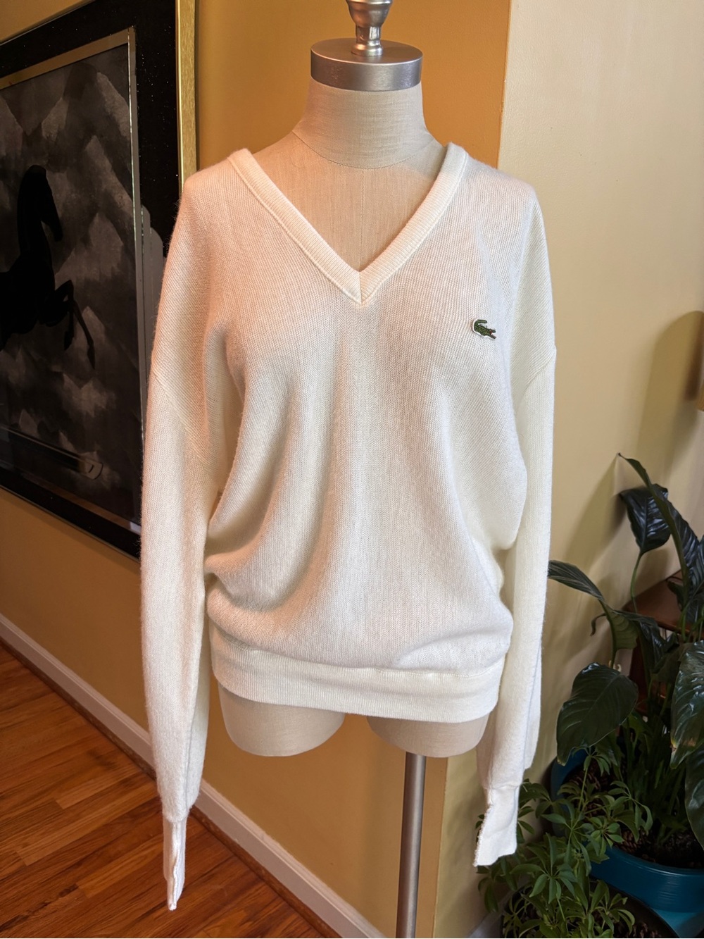 vintage izod lacoste pullover sweater